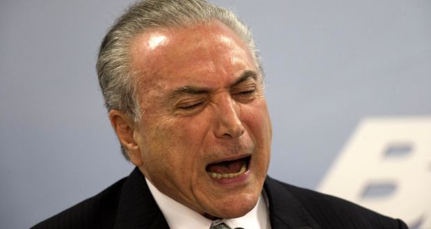 temer denunciado