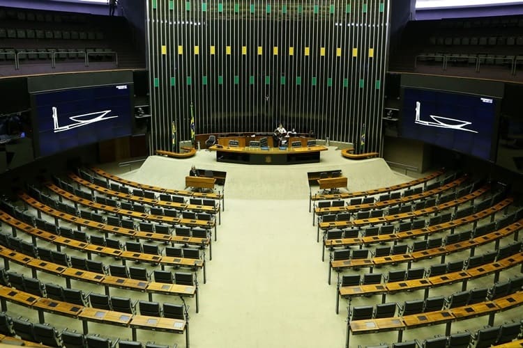 Camara dos Deputados vazia